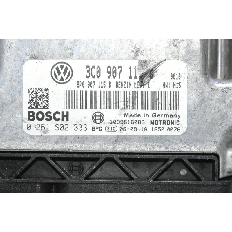 Εγκέφαλος Volkswagen Passat 2.0 TFSI BWA 2006-2012 3C0907115Q 8P0907115B 0261S02333
