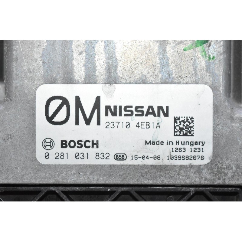 Εγκέφαλος Nissan Qashqai 1.6 DCI R9M 2007-2020 237104EB1A 0281031832 1039S82676
