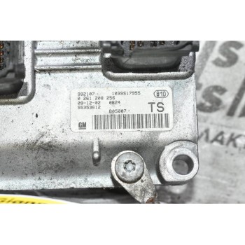Εγκέφαλος Κινητήρα Opel Corsa C 1.4cc Z14XEP 2003-2009 0261208256 55353612 (Astra - Zafira - Tigra)