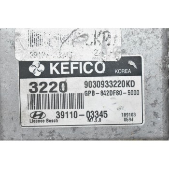 Εγκέφαλος Hyundai i20 1.2 2008-2014 39110-03345 (KIA)