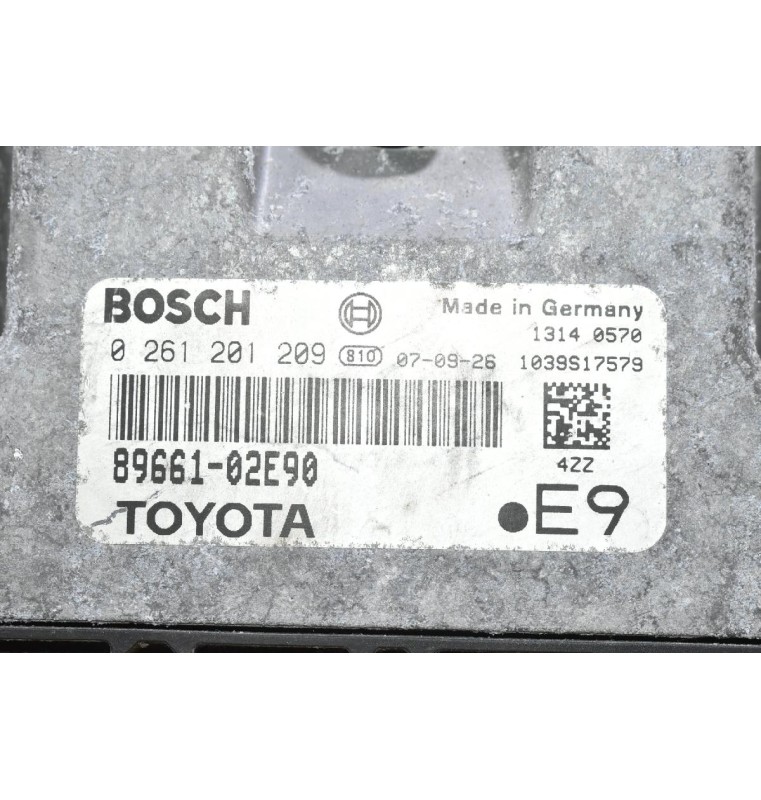 Εγκέφαλος Toyota Corolla - Auris 1.4D D4D 2005-2010 89661-02E90 0261201209 1039S17579