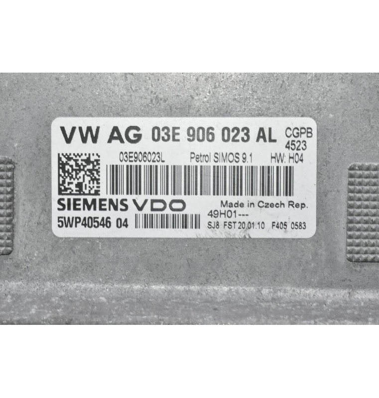 Εγκέφαλος Volkswagen Polo 1.2 2006-2015 03E906023AL 03E906023L 5WP40546 (Seat / Audi / Skoda)