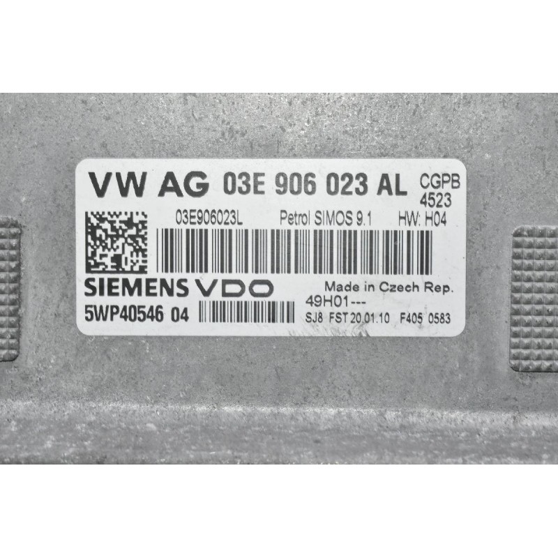 Εγκέφαλος Volkswagen Polo 1.2 2006-2015 03E906023AL 03E906023L 5WP40546 (Seat / Audi / Skoda)