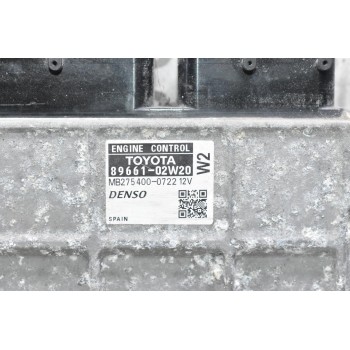 Εγκέφαλος Toyota Auris / Yaris 2006-2012 89661-02W20 MB275400-0722