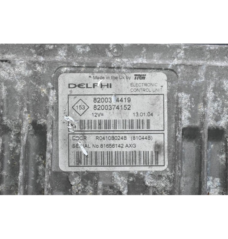Εγκέφαλος Renault Megane 1.5 K9K DELPHI  8200334419 8200374152