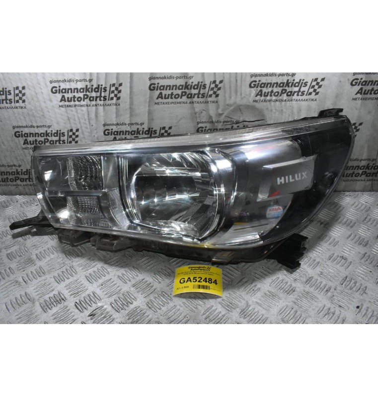 Φανάρι Εμπρός Αριστερό Toyota Hilux Revo 2015-2019 (Μηχανικό) (Γνήσιο)
