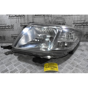 Φανάρι Εμπρός Αριστερό Toyota Hilux KUN15/25 2WD 4WD 2012-2015 (Γνήσιο) ΧΩΡΙΣ ΗΛΕΚΤΡΙΚΟ