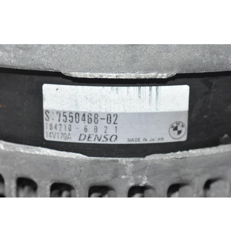 Δυναμό Bmw 116 - 120 / 316 - 320 N43B20 - N43B16 2005-2010 7550468-02 104210-6021 170A (Σειρα 1 -3) (Γνήσιο)