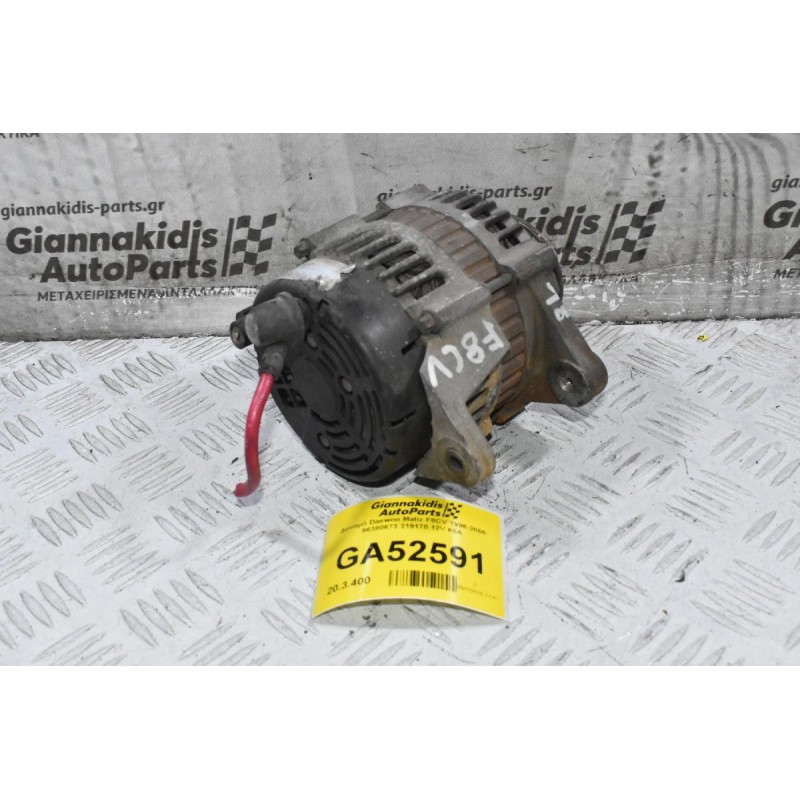 Δυναμό Daewoo Matiz F8CV 1996-2005 96380673 219170 12V 65A (Γνήσιος)