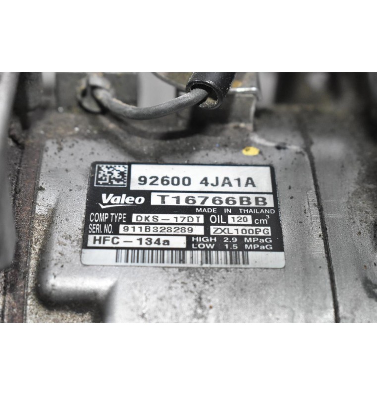 Κομπρεσέρ Aircondition Nissan Navara YS23 2.3cc Dci  2015-2020 92600-4JA1A