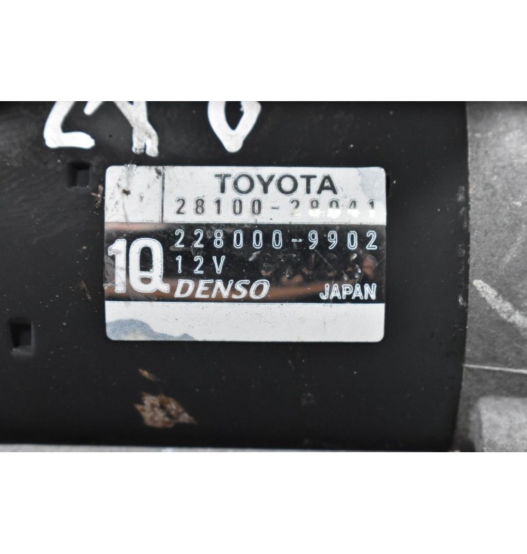 Μίζα Toyota RAV 4 1AZ - 2AZ 2006-2011 DENSO (13 Δόντια) 28100-28041 228000-9902 (Lexus)