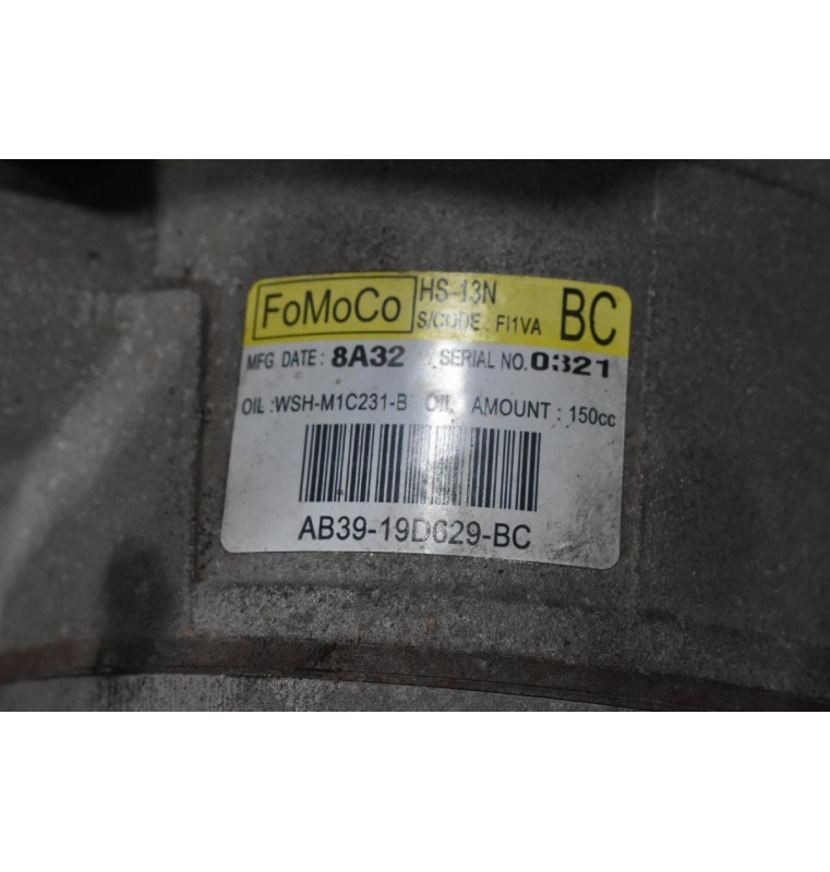 Κομπρεσέρ Aircondition A/C Ford Ranger 3.2 P5AT 2011-2018 AB39-19D629-BC (Γνήσιο)