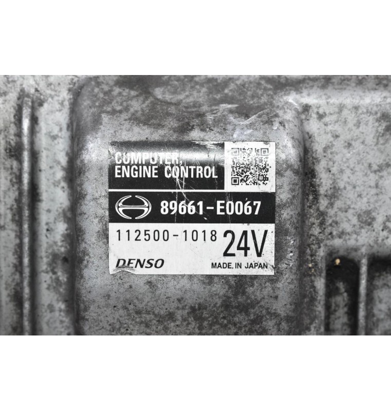 Εγκέφαλος Hino P11C / Toyota 24V 2015-2025 89661-E0067 112500-1018 (Γνήσιος)