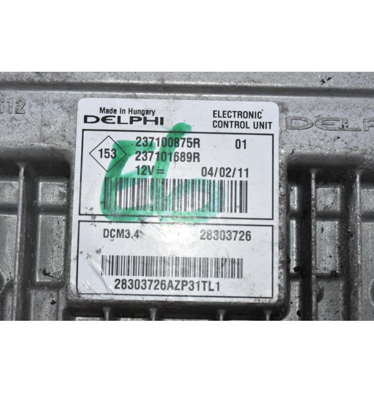 Εγκέφαλος Nissan Note 2005-2022 237100875R 237101689R