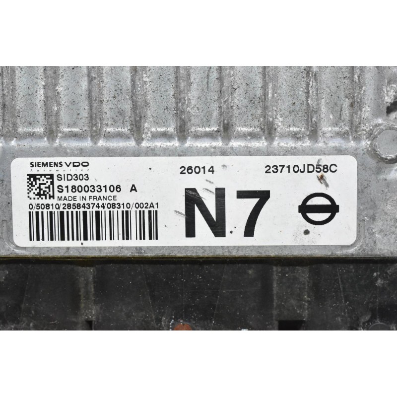 Εγκέφαλος Nissan Qashqai 2006-2015 SIEMENS SID303 S180033106 A 23710-JD58C