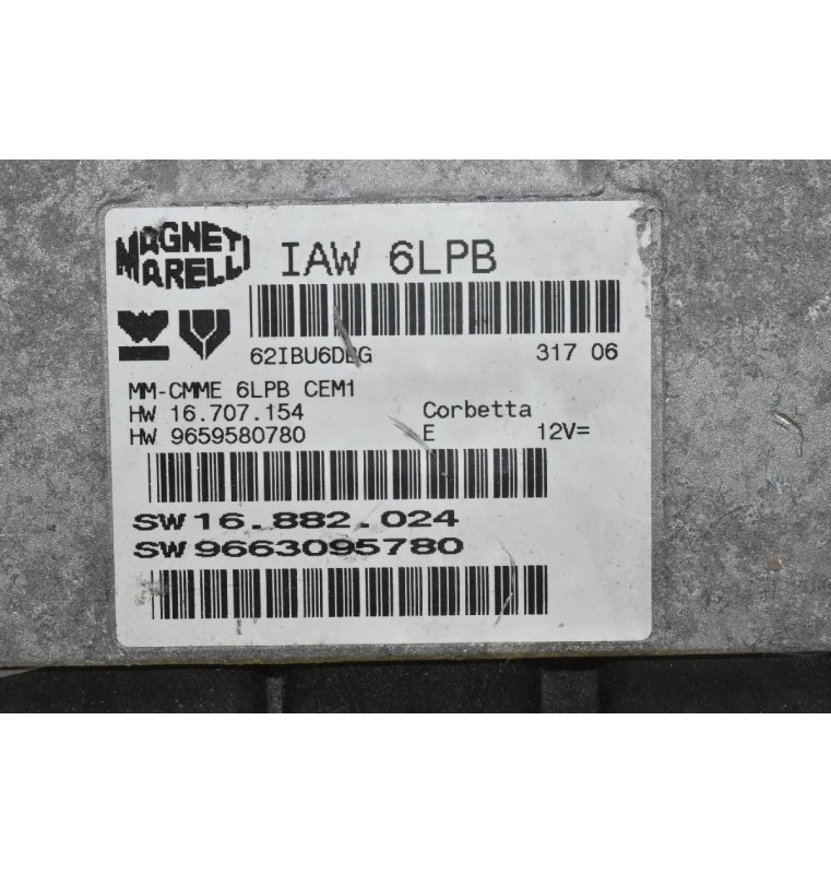 Εγκέφαλος Citroen C5 / Peugeot 407 2005-2012 9663095780 9659580780