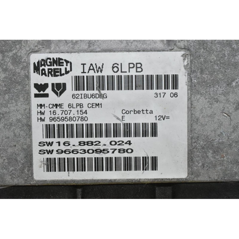 Εγκέφαλος Citroen C5 / Peugeot 407 2005-2012 9663095780 9659580780