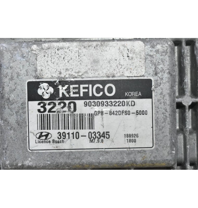 Εγκέφαλος Hyundai i20 1.2 2008-2014 39110-03345 (KIA)