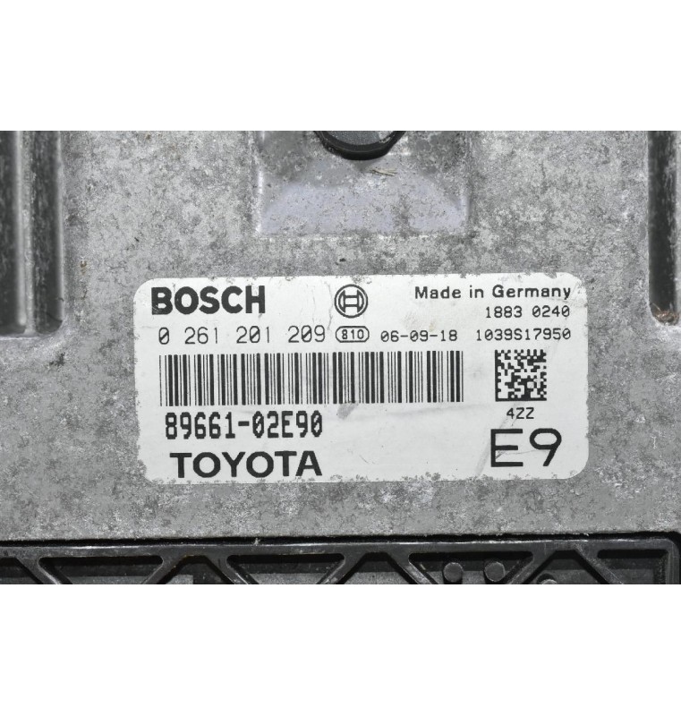 Εγκέφαλος Toyota Corolla - Auris 1.4D D4D 2005-2010 89661-02E90 0261201209 1039S17950
