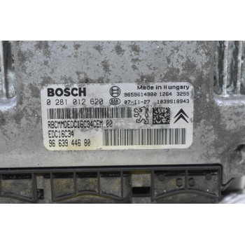 Εγκέφαλος Peugeot Partner 1.6 9HW HDI 2004-2012 BOSCH 0281012620 9663944680 (Citroen Berlingo)