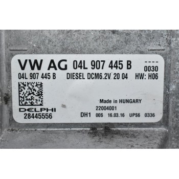 Εγκέφαλος Volkswagen Golf 7 1.6 TDI 2013-2018 04L907445B 28445556 DCM6.2V (Seat / Audi /Skoda)