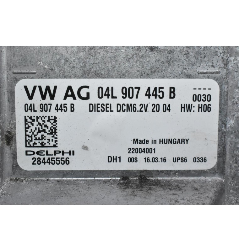 Εγκέφαλος Volkswagen Golf 7 1.6 TDI 2013-2018 04L907445B 28445556 DCM6.2V (Seat / Audi /Skoda)