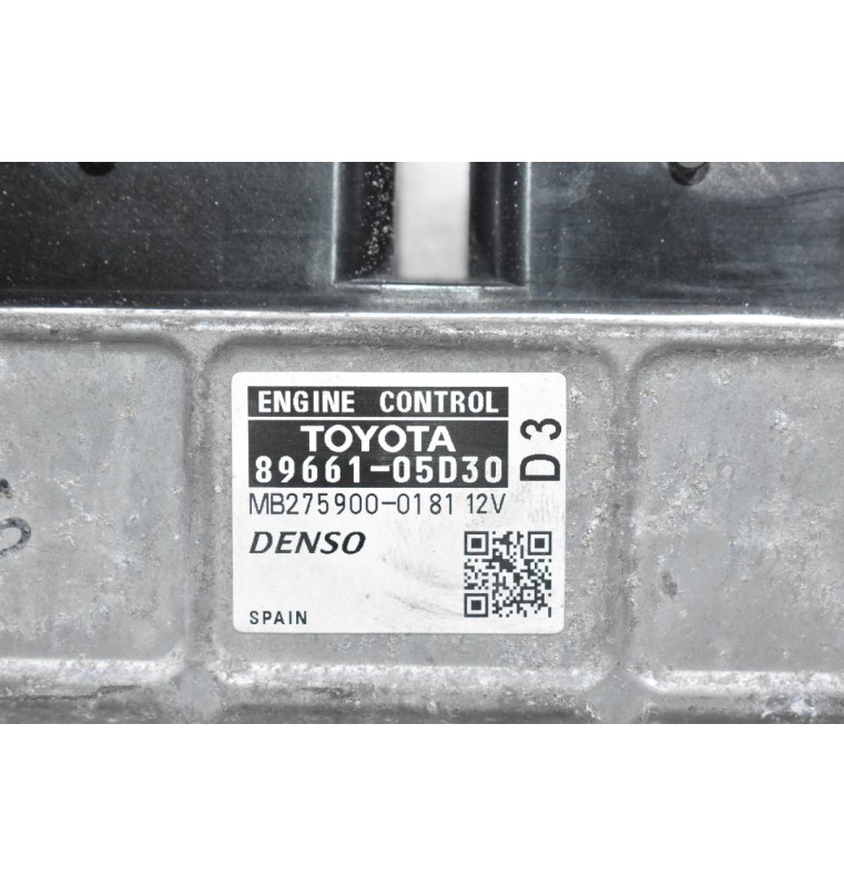Εγκέφαλος Toyota Avensis 2.0 D4D 2008-2013 89661-05D30 MB275900-0181