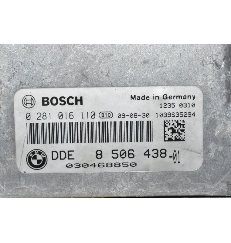 Εγκέφαλος Bmw E90 E87 2.0 2003-2012 DDE 8506438-01 0281016110 1039S35294