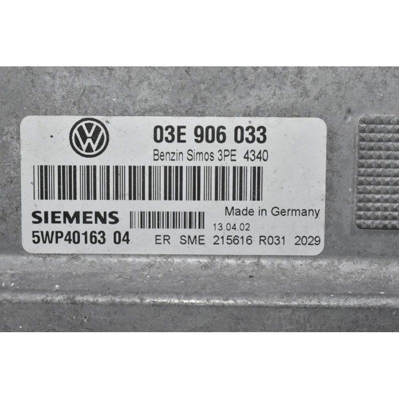 Εγκέφαλος Volkswagen Polo 1.2 2001-2010 SIEMENS 03E906033 5WP4016304