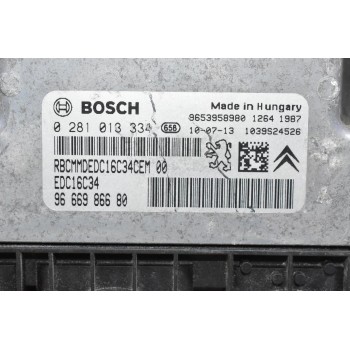 Εγκέφαλος Peugeot 3008 / 5008 HDI 2005-2020 9653958980 0281013334 9666986680 1039S24526 (Citroen C4 / Berlingo)