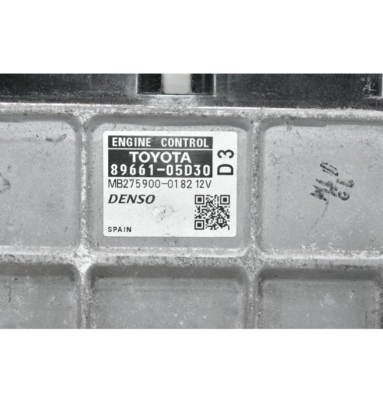 Εγκέφαλος Toyota Avensis 2.0 D4D 2008-2013 89661-05D30 MB275900-0182