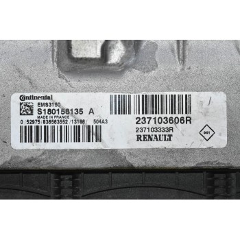 Εγκέφαλος Renault Captur - Clio 1.2 TCe H5F 2013-2024 237103606R S180158135A 237103333R EMS3150