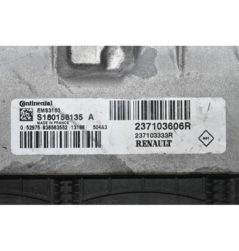 Εγκέφαλος Renault Captur - Clio 1.2 TCe H5F 2013-2024 237103606R S180158135A 237103333R EMS3150