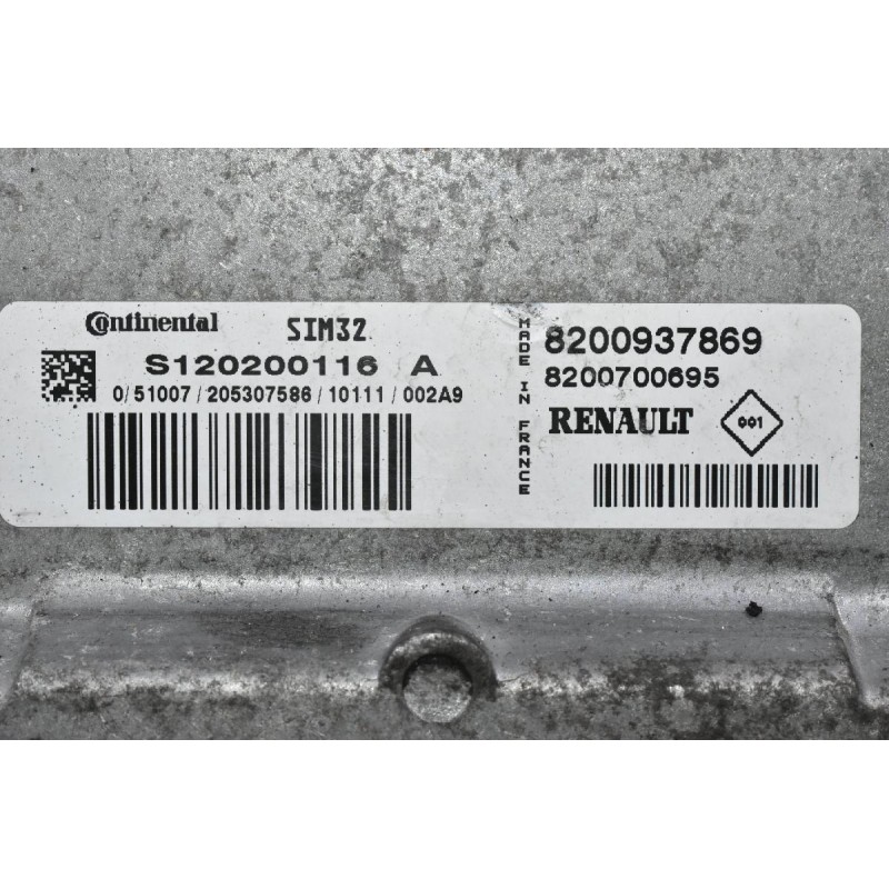 Εγκέφαλος Renault Clio / Twingo 2007-2014 8200937869 8200700695 S120200116A
