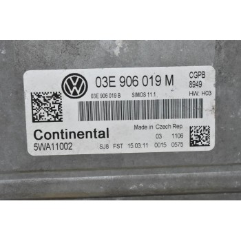 Εγκέφαλος Volkswagen Polo 1.2 2009-2015 SIEMENS 03E906019M 03E906019B 5WA11002