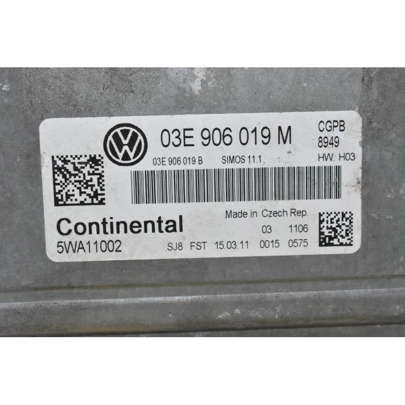 Εγκέφαλος Volkswagen Polo 1.2 2009-2015 SIEMENS 03E906019M 03E906019B 5WA11002
