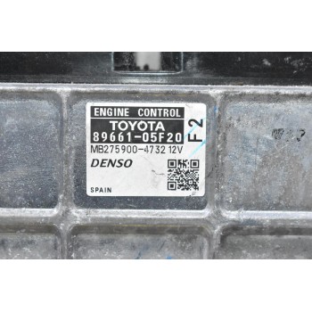 Εγκέφαλος Toyota Avensis 2.0 2005-2022 89661-05F20 MB275900-4732