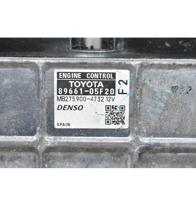 Εγκέφαλος Toyota Avensis 2.0 2005-2022 89661-05F20 MB275900-4732