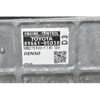 Εγκέφαλος Toyota Avensis 2.0 D4D 2008-2013 89661-05D30 MB275900-0181