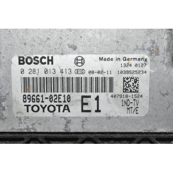 Εγκέφαλος Toyota Corolla - Auris 1.4D D4D 2005-2010 89661-02E10 0281013413 1039S25234