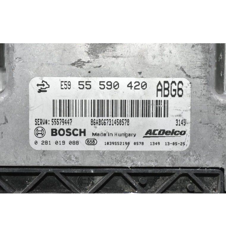 Εγκέφαλος Opel Insignia / Astra 2008-2018 55590420 55579447 0281019088 1039S52190