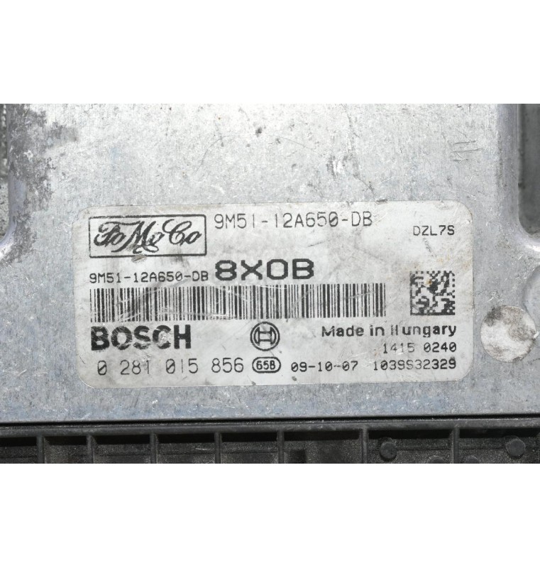 Εγκέφαλος Ford Focus 1.6D G8DD 2003-2015 9M51-12A650-DB 0281015856 1039S32329
