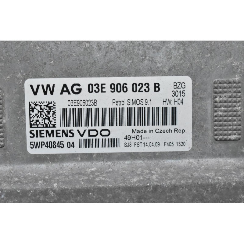 Εγκέφαλος Volkswagen Polo 1.2 2000-2012 SIEMENS 03E906023B 5WP40845 (Skoda Fabia / Seat Ibiza)