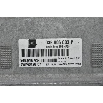 Εγκέφαλος Seat Ibiza 1.2 2001-2010 SIEMENS 03E906033P 5WP4019607
