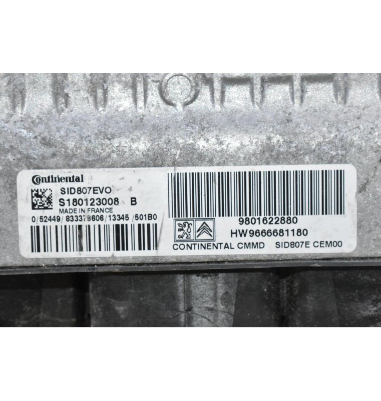 Εγκέφαλος Citroen C4 / DS4 HDI 2010-2023 9801622880 S180123008 B HW 9666681180 (Peugeot 308)