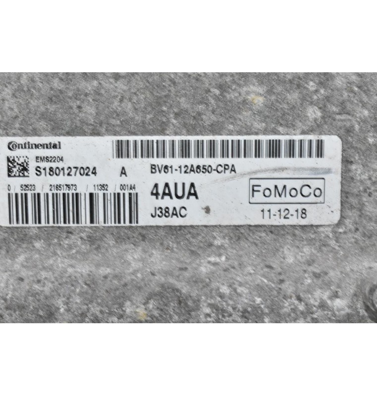 Εγκέφαλος Ford Focus / C-MAX 1.6 TDCI 2005-2020 BV61-12A650-CPA S180127024 EMS2204