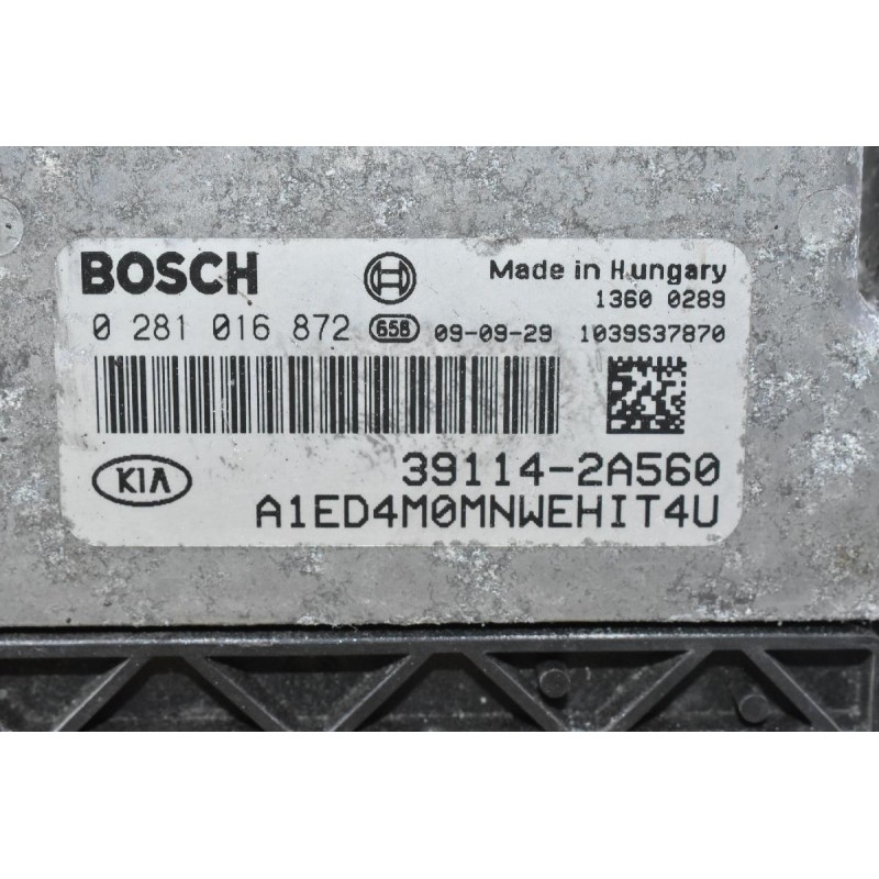Εγκέφαλος Kia Ceed 1.6 CRDI 2005-2020 39114-2A560 0281016872 1039S37870