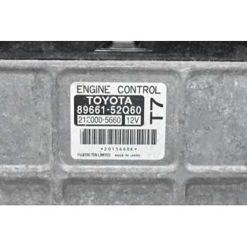 Εγκέφαλος Toyota Yaris 2005-2015 89661-52Q60 212000-5660