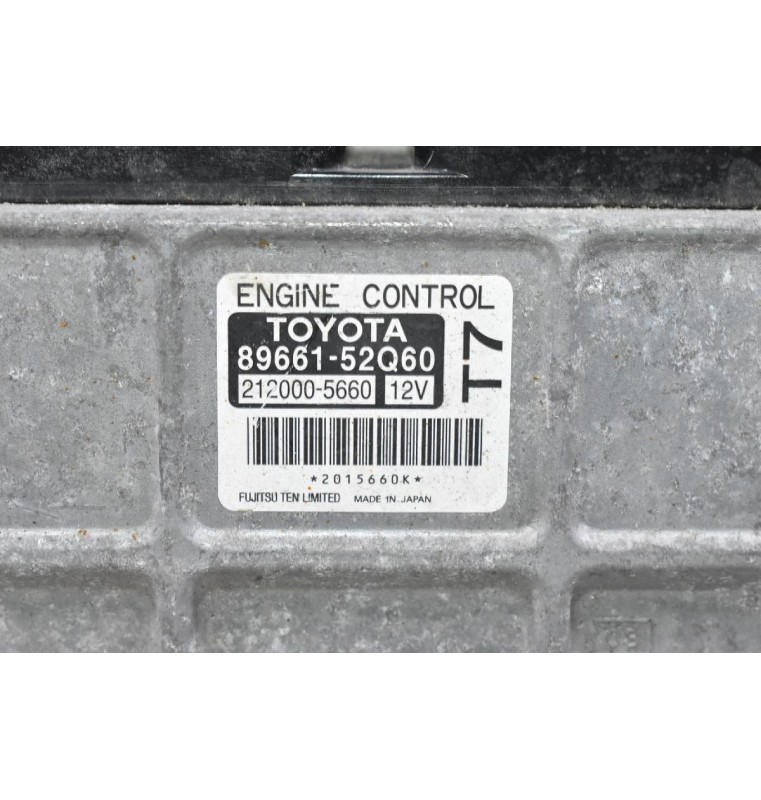 Εγκέφαλος Toyota Yaris 2005-2015 89661-52Q60 212000-5660