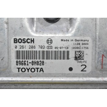 Εγκέφαλος Toyota Aygo 2005-2015 89661-0H020 0261208702 1039S11756